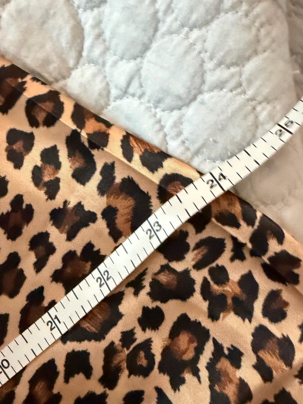 Leopard Print Slip Dress Chemise - Tan/Black - Picture 7 of 7